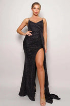 Crossover Glitter Princess Maxi Dress Dress Epicplacess   
