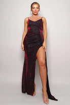 Crossover Glitter Princess Maxi Dress Dress Epicplacess   
