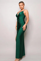 Diamonds Rhinestone Straps Maxi Dress Dress Epicplacess   