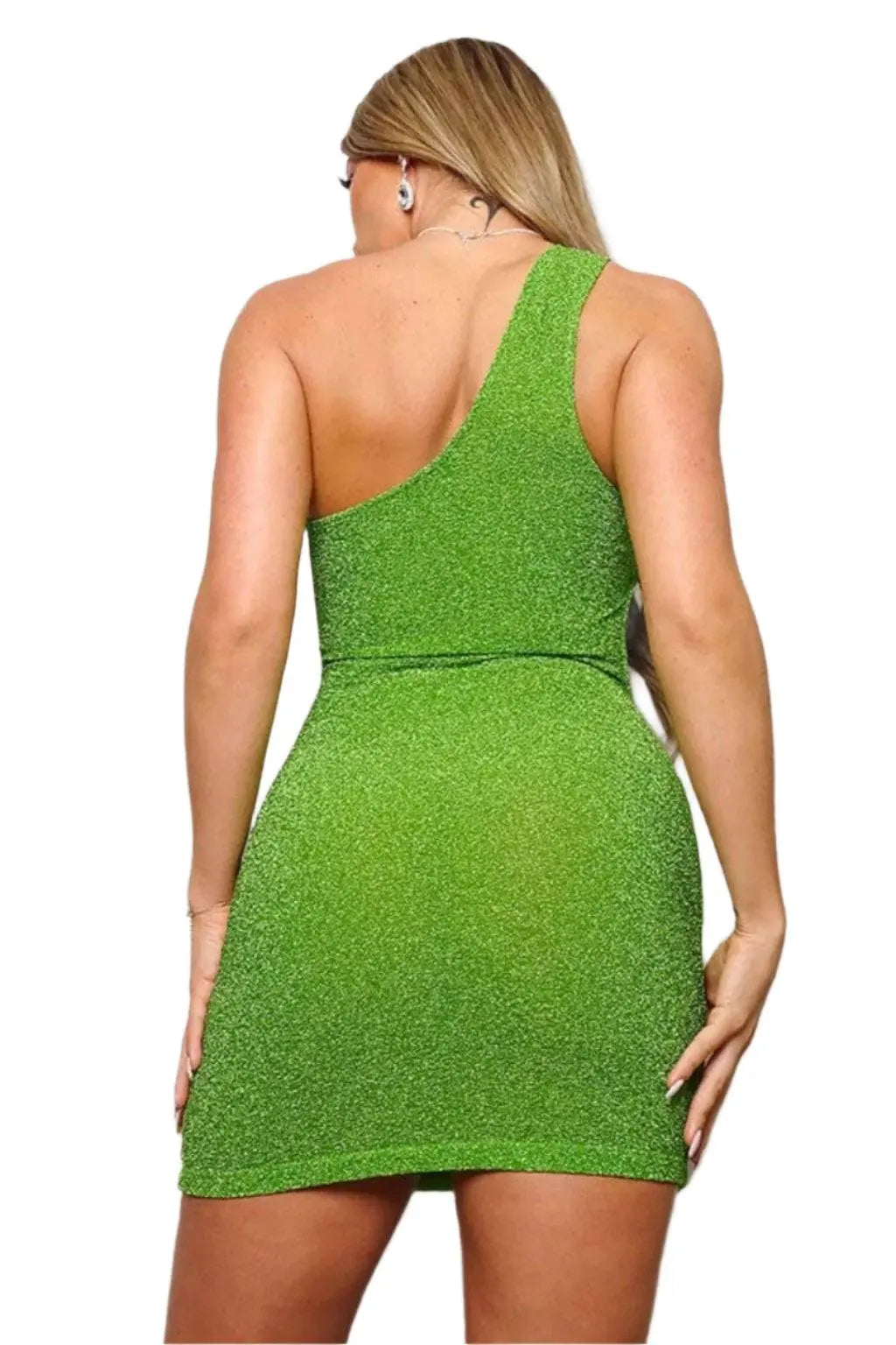 Glimmer Shine CutOut Mini Dress Dress Epicplacess   