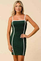 Give Me Love Ribbed Mini Dress DRESS Epicplacess Green S 