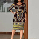 Europe Pecan Rochelle Midi Dress Dress Epicplacess L BLACK 