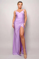 Daphne's Ball Wrapped Maxi Dress-Lavender Dress Epicplacess M LAVENDER 