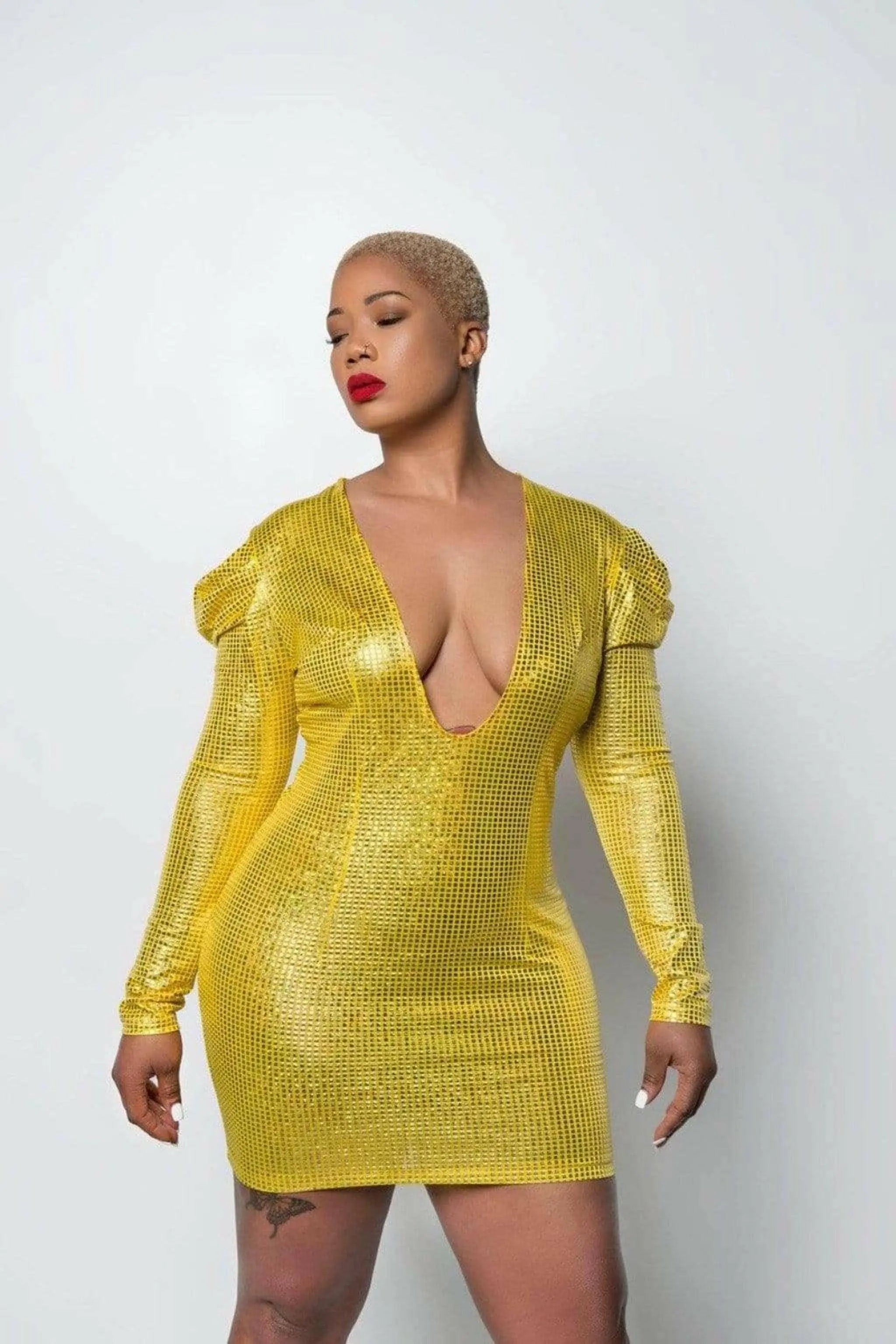 Shiny Making My Way Cute Mini Dress Dress Epicplacess   