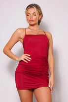 Dance Under The Stars Lattice Mini Dress Dress Epicplacess Small Red 
