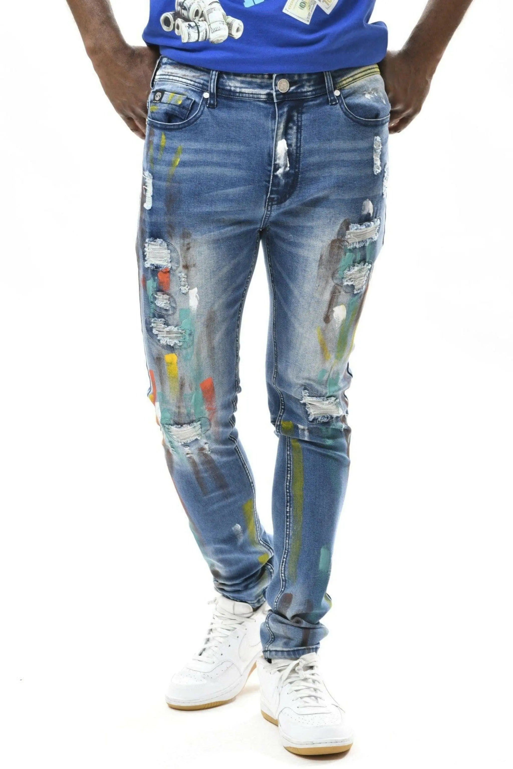 SIGNED & SEALED TAPER DENIM JEANS JEANS Epicplacess   