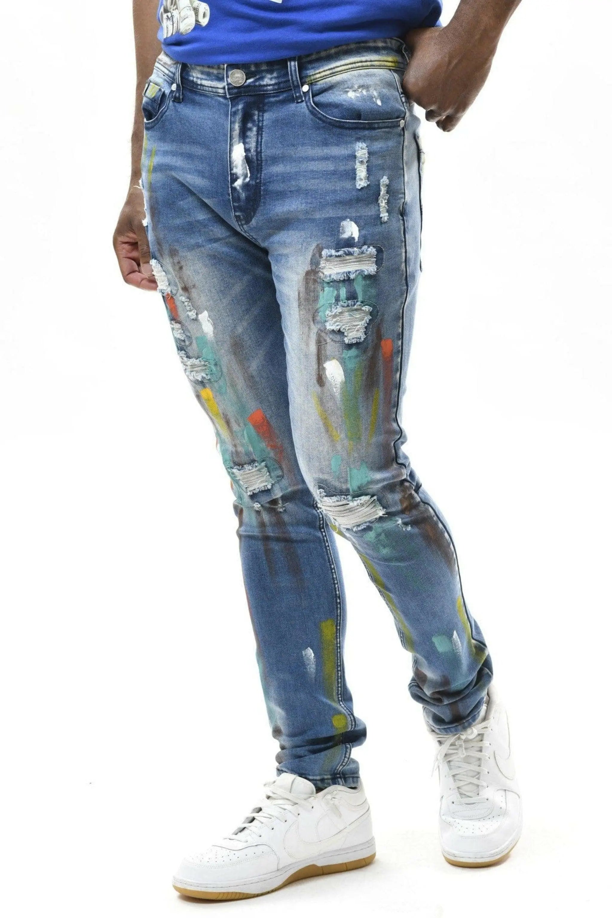 SIGNED & SEALED TAPER DENIM JEANS JEANS Epicplacess   