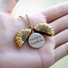 Holy Grail Sunflower GOLD Pendant Necklaces Jewelry Epicplacess   