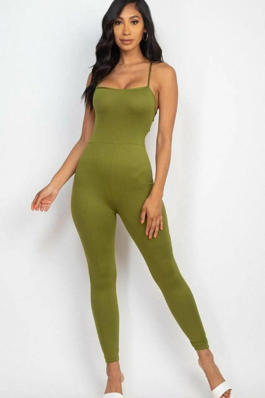 CRISS Women's  Linen Cotton Jumpsuits jumpsuits Epicplacess S GREEN 