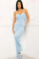 Epic Athletica Tube Top Jumpsuits jumpsuits Epicplacess SMALL BLUE UNITED STATES