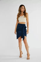 LOWER PART FRINGED MINI SKIRTS skirts Epicplacess   