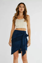 LOWER PART FRINGED MINI SKIRTS skirts Epicplacess   