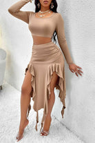 Lasting Memory Sweater Skirt Set - Epicplacess