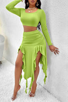 Lasting Memory Sweater Skirt Set - Epicplacess