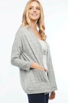 Princess Notched Brushed cardigan sweater Epicplacess   