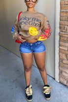Comfy Smiley Face Sweaters sweaters Epicplacess   