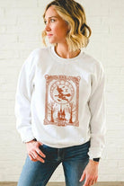 SPOOKY TIME CROPPED TEDDY SWEATER Sweatshirt Epicplacess   