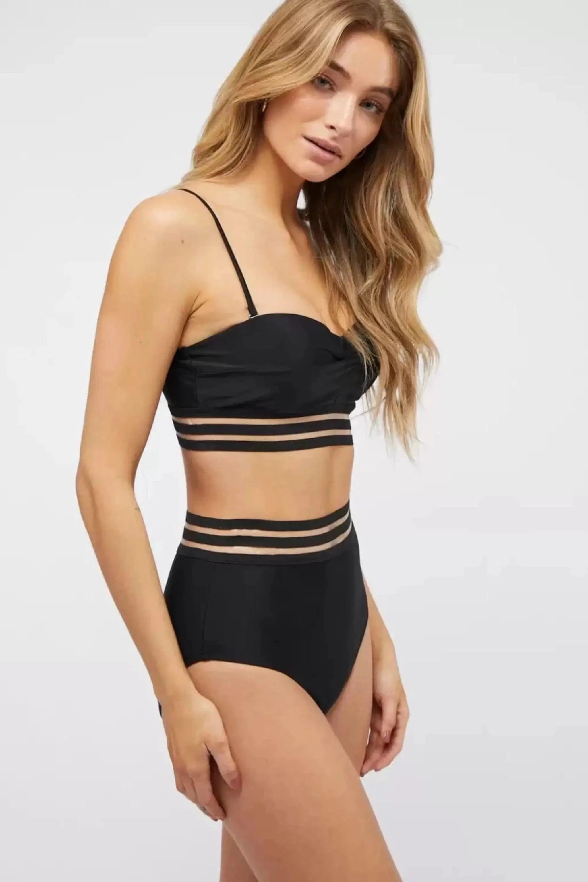 Leia Laced Two Piece Swimwear SWIMSUITS Epicplacess   