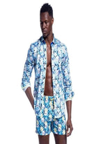 Tropic Slumber Print Trunks Swimwear Swimwear Epicplacess   