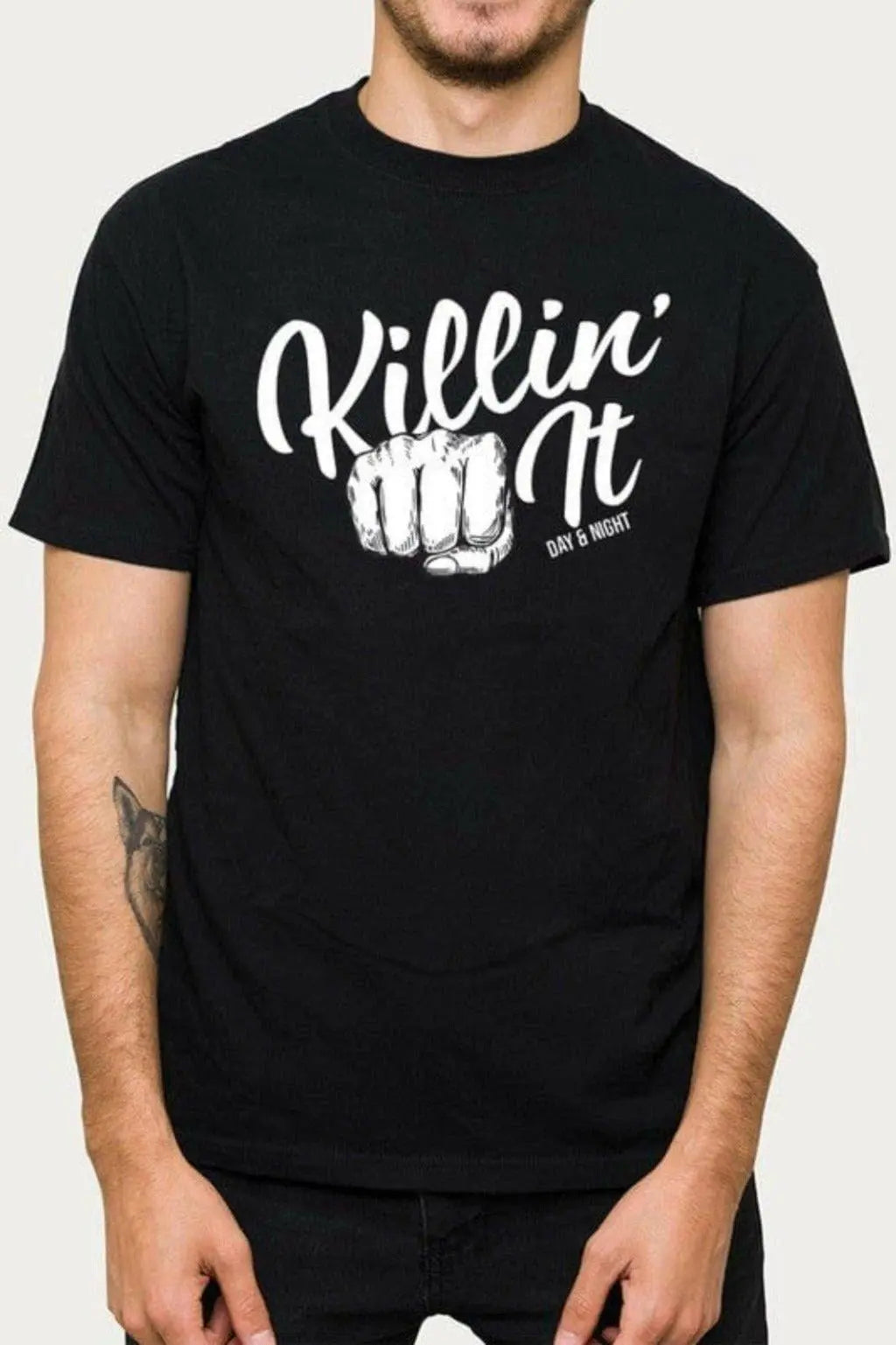 Killin It Fist Day And Night T-shirts T Shirts Epicplacess   