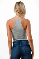 Y2k Style Kyla Halter Crop Tops