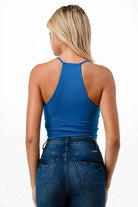 Y2k Style Kyla Halter Crop Tops