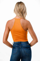 Y2k Style Kyla Halter Crop Tops