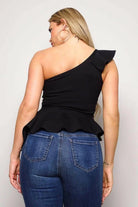 Ruffle Me Classy Peplum Tops tops Epicplacess   
