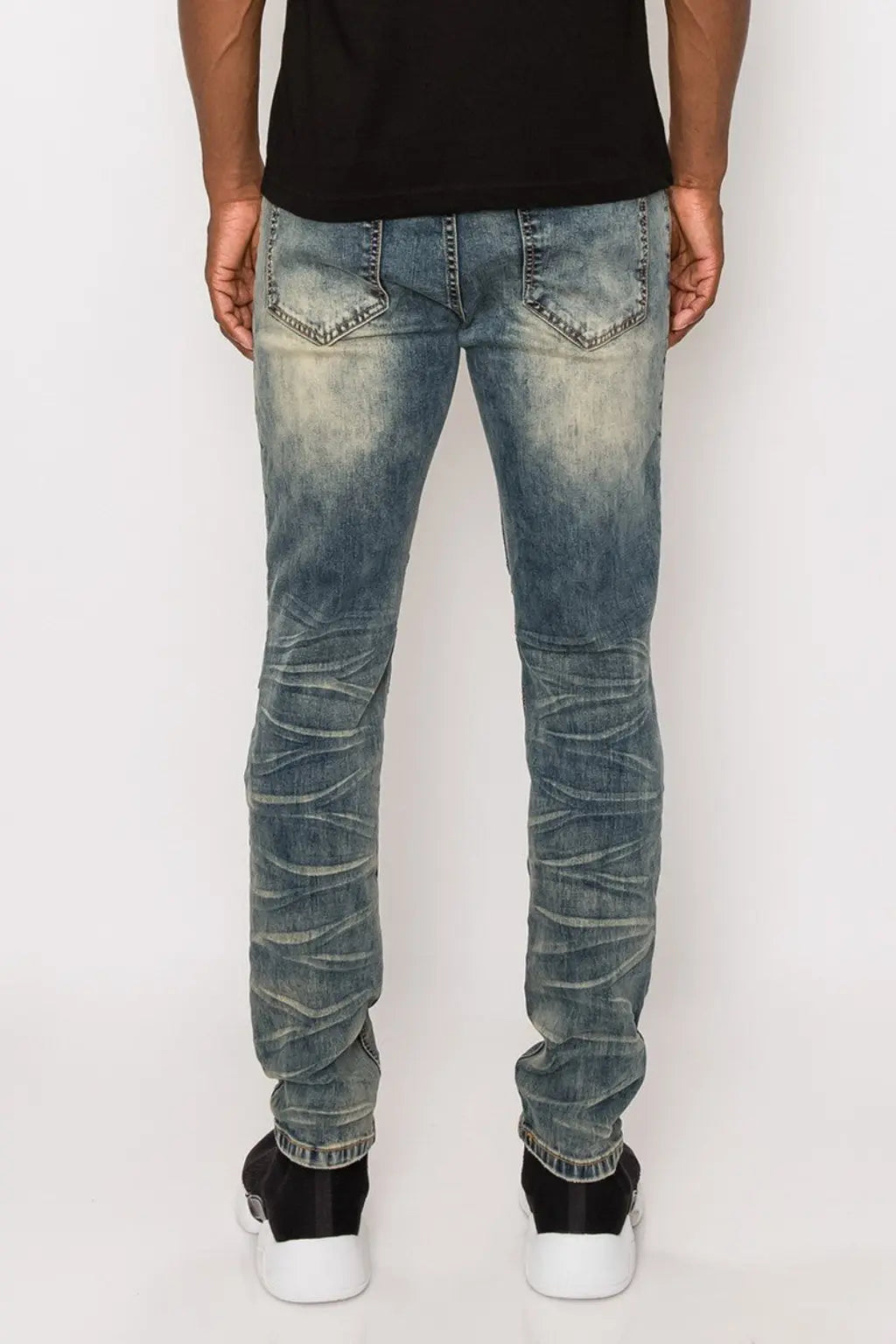 Get Started Stacked Skinny Flare Jeans jeans Epicplacess 38 Sand 