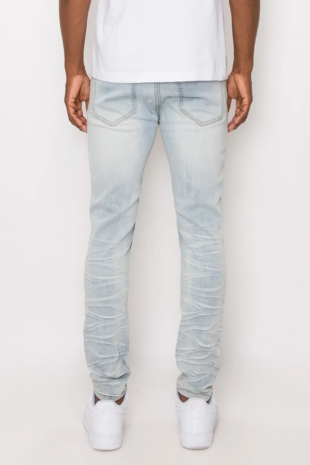 Get Started Stacked Skinny Flare Jeans jeans Epicplacess 32 Grey 