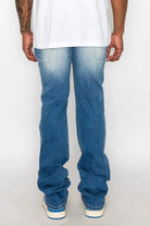 Through It Ripped Skinny Flared Jeans - Blue JEANS Epicplacess   