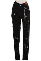 hang Said High Stretch Skinny Jeans - Black - Epicplacess