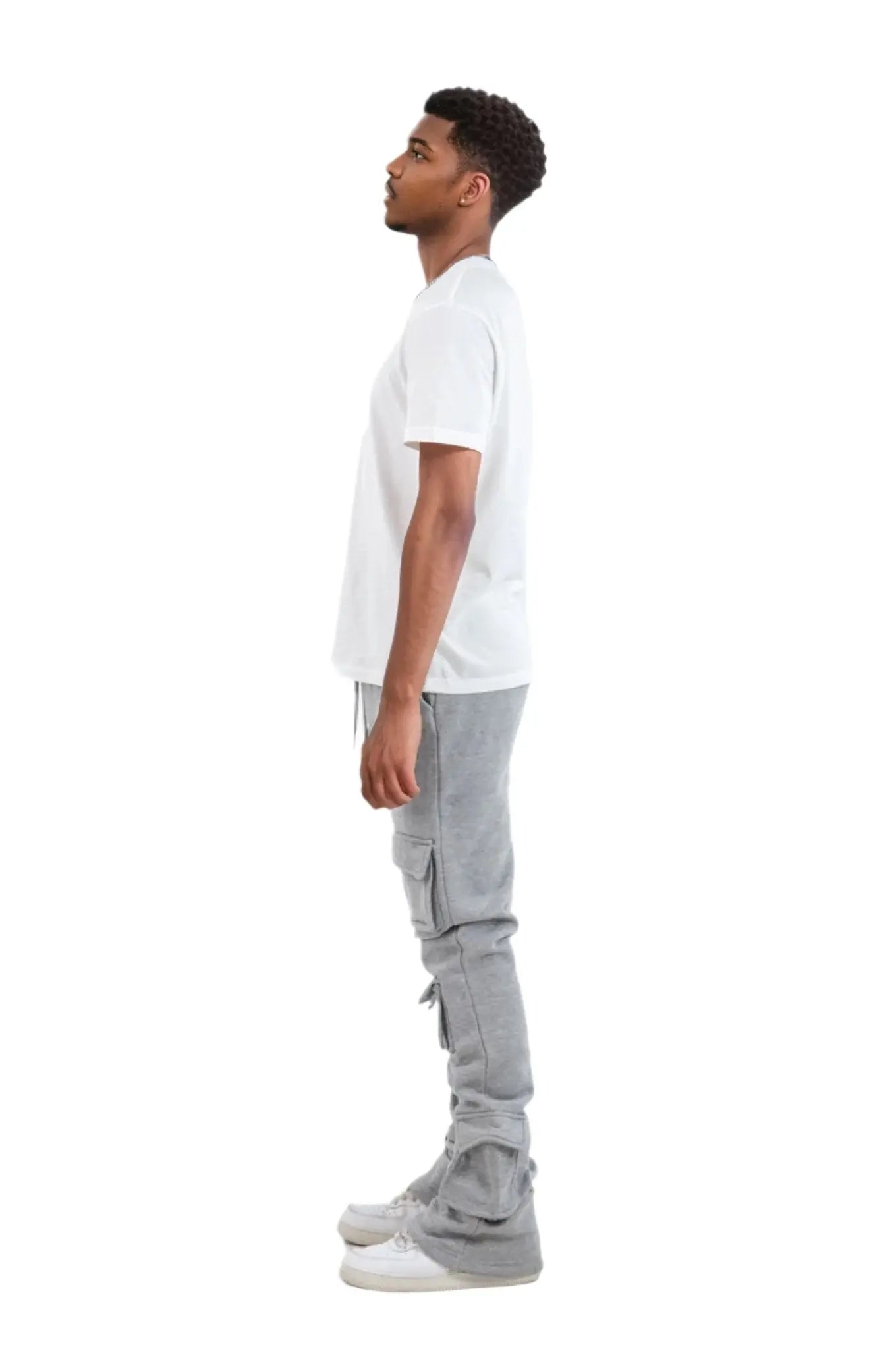 Draw Skinny Flared Sweatpant - Gey jogger Epicplacess   