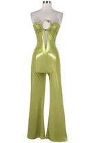 Jessica Capri Bandeau Denim Jumpsuit - Epicplacess