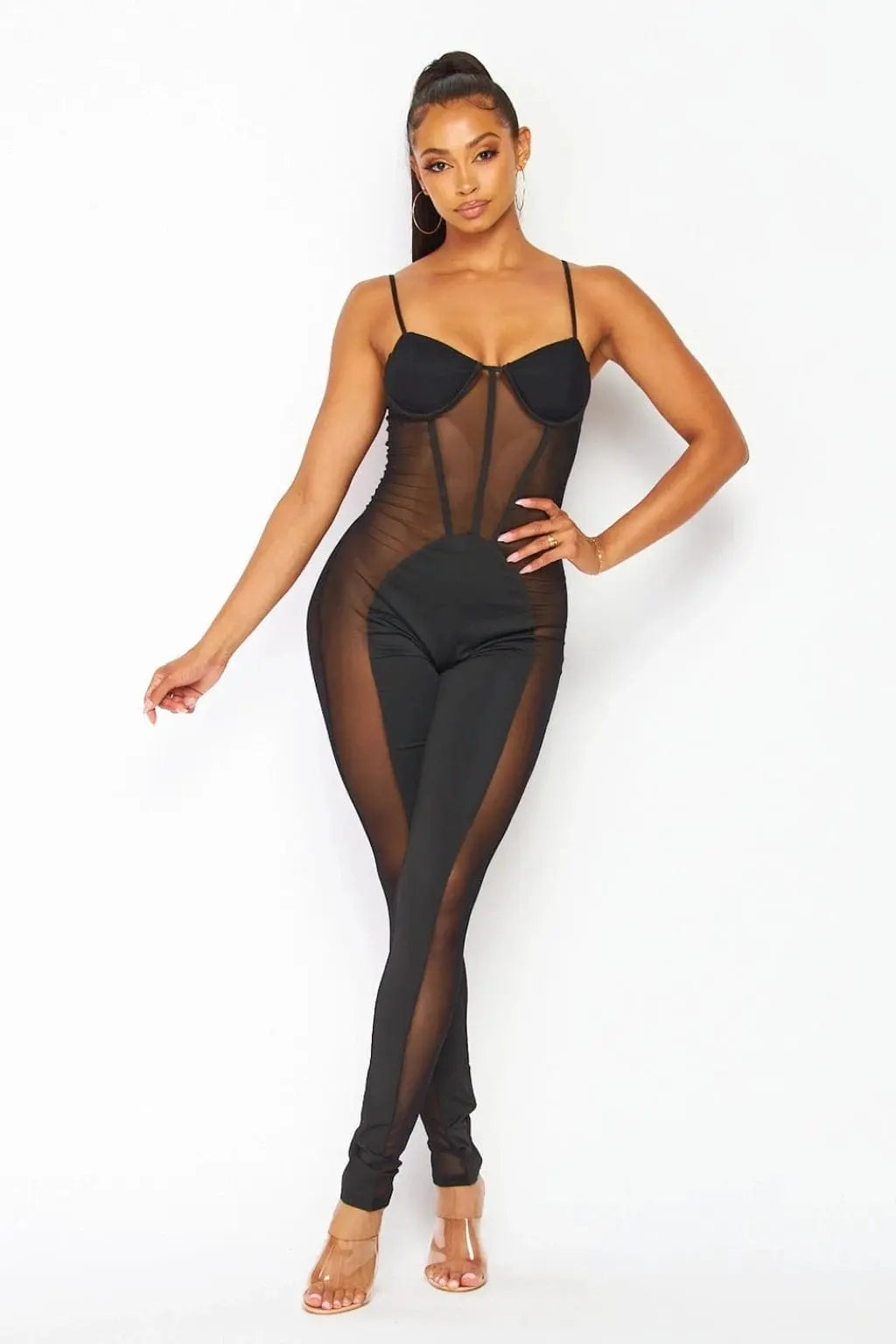 Young Forever Today Ribbed Jumpsuit - Black jumpsuit Epicplacess S Black 