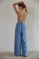 Retro Women Denim Jumpsuit jumpsuits Epicplacess   