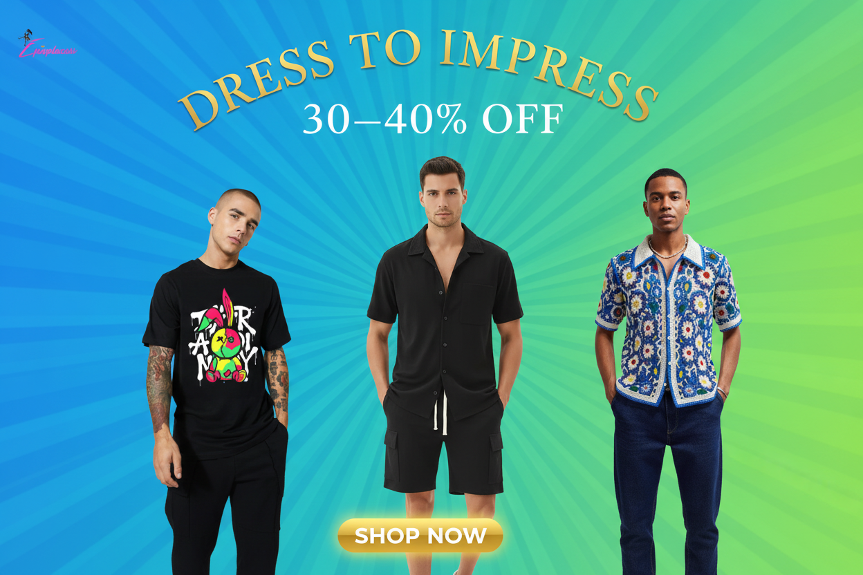 Men's Desktop Banner – Dress to Impress
