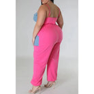 Hot Mama Vibes Pants Set-Pink pants Epicplacess   