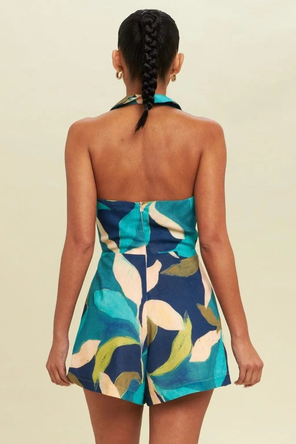 Why Playa Tie Front Romper Romper Epicplacess   