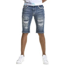 BBS Distressed Raw Hem Slim denim shorts Shorts Epicplacess   