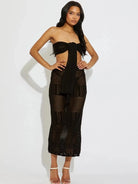 Knock knock Wynona Maxi Skirt Set - Green skirts Epicplacess   