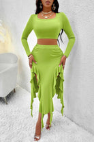 Lasting Memory Sweater Skirt Set - Epicplacess
