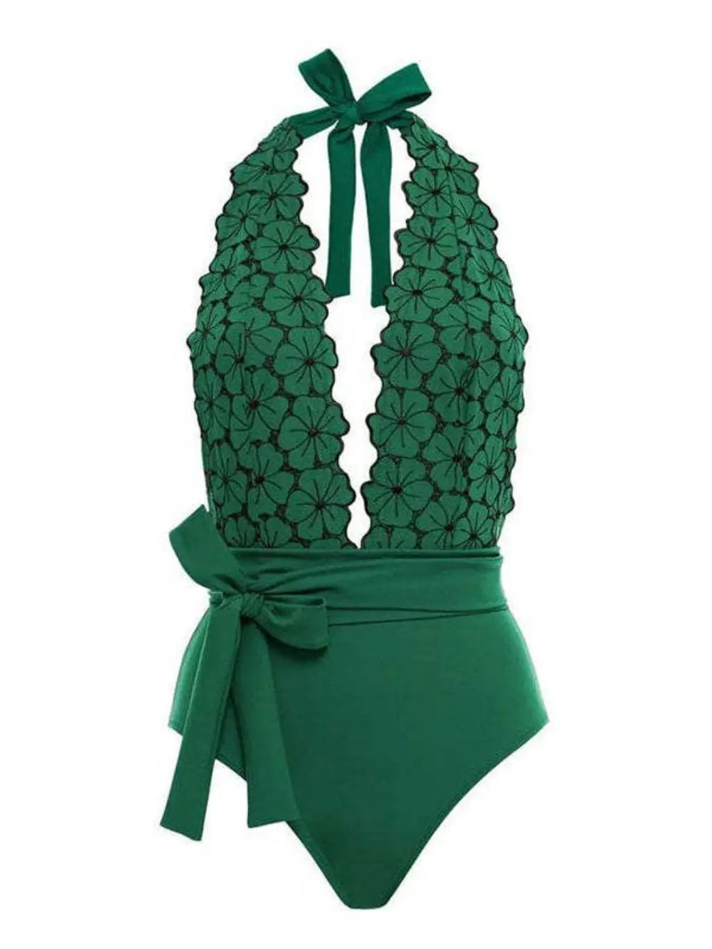 Floral Garden Swimsuit Swimsuit Epicplacess S Green 