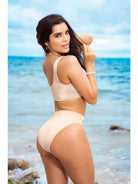Shimmery In Greece Swimsuit - Ivory SWIMSUITS Epicplacess   