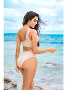 Shimmery In Greece Swimsuit - Ivory SWIMSUITS Epicplacess   