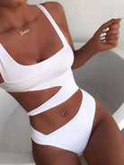 Cutting It One-Piece Swimsuit Swimwear Epicplacess S Black 