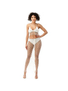 Elizabeth Crochet Cover Up Dress Swimwear Epicplacess S White 