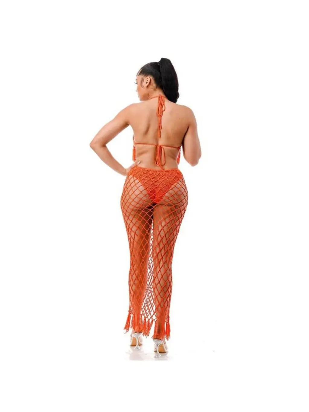 Elizabeth Crochet Cover Up Dress Swimwear Epicplacess   