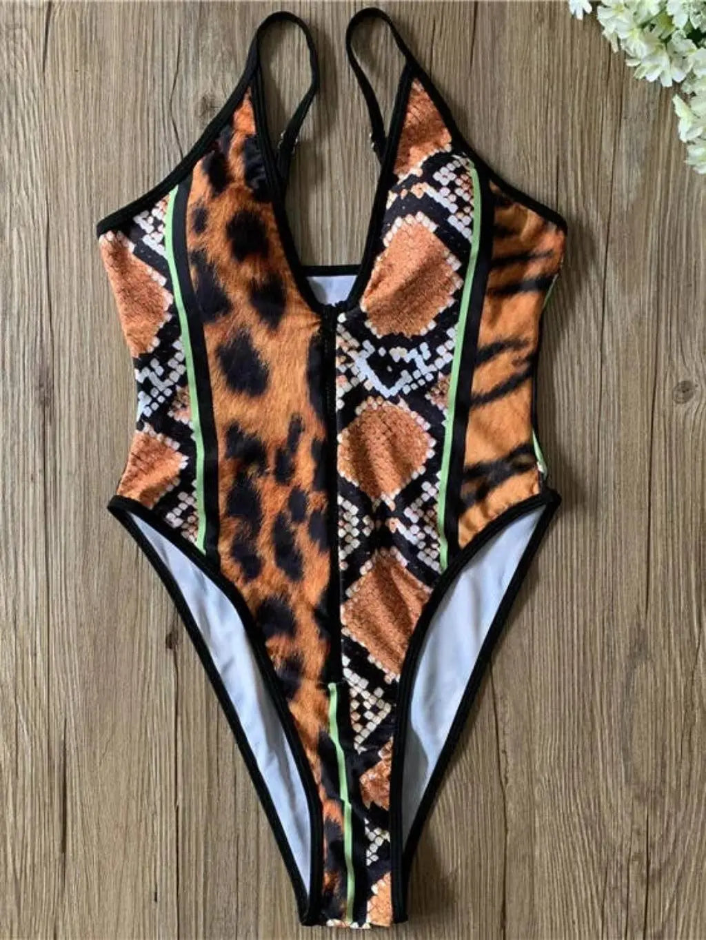 Wildlife Two Piece Swimsuit Swimwear Epicplacess   