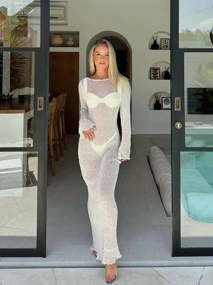 Muna Summer Knitted Cover Up Swimwear Epicplacess   